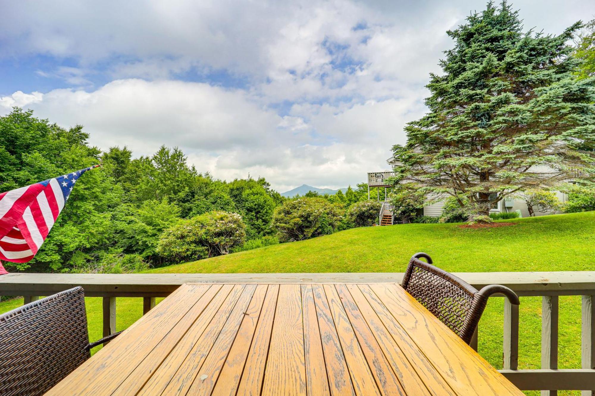 Banner Elk Mountain-View Condo 3 Mi To Skiing! Exterior photo