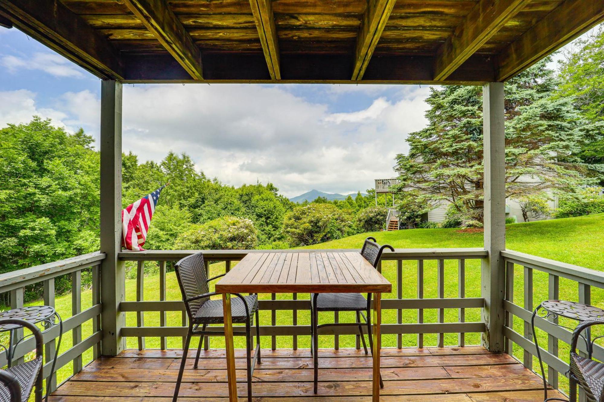 Banner Elk Mountain-View Condo 3 Mi To Skiing! Exterior photo